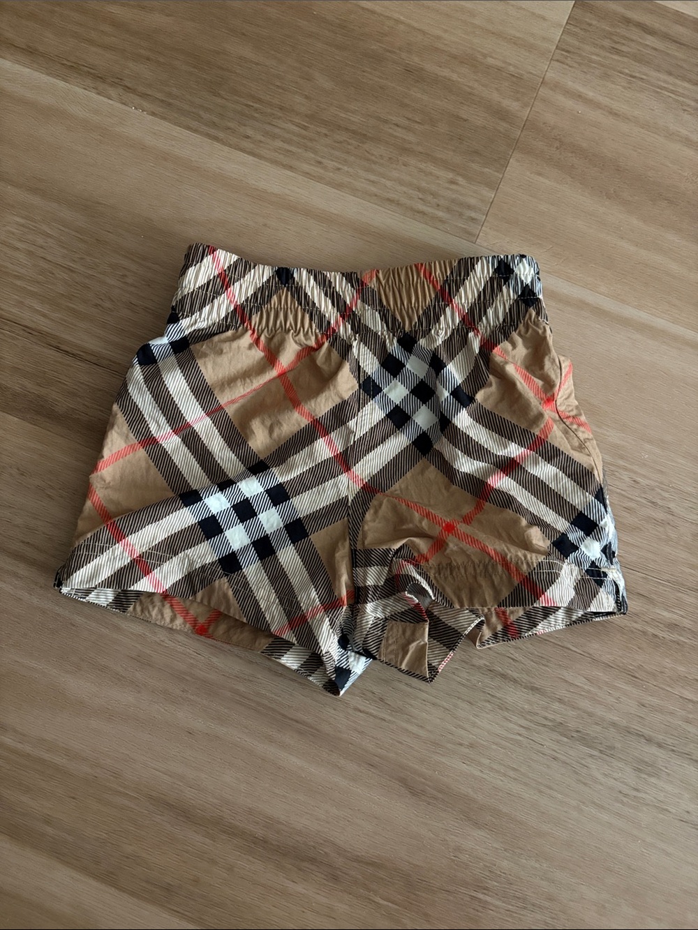 baby boy burberry swim shorts
